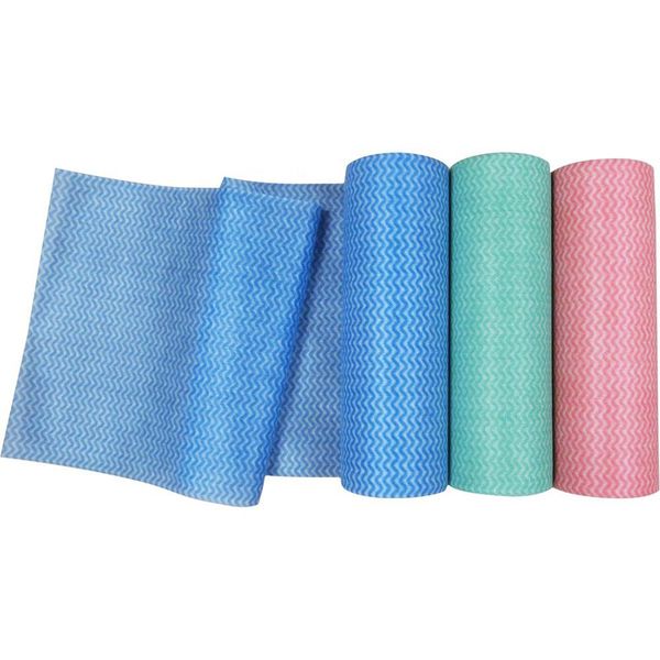 3 Pack Disposable Cloth Wipes for Kitchen &amp; Home Cleaning 25pcs Per Roll