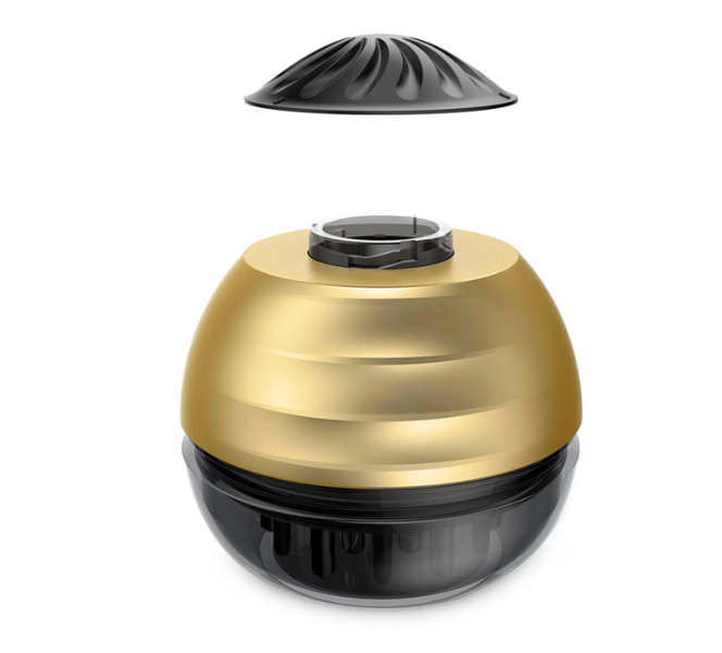 Two-In-One Hair Massager, Featuring a Dispenser