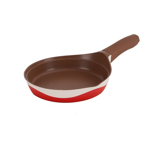 Household Flat-Bottom Frying Pan - Dual-Use for Frying and Stir-Frying