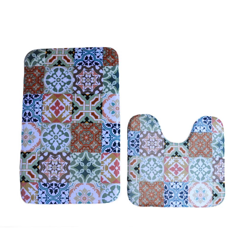 Teal Bath Mat Memory Foam