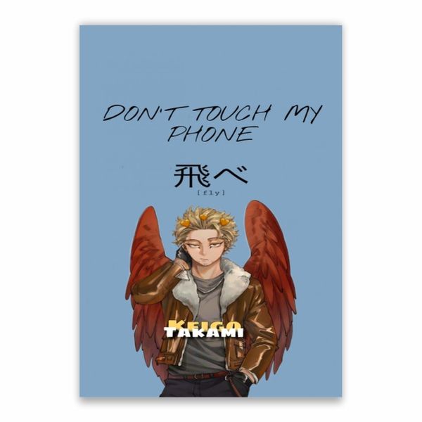 Dont Touch My Phone Keigo Takami Poster - A1