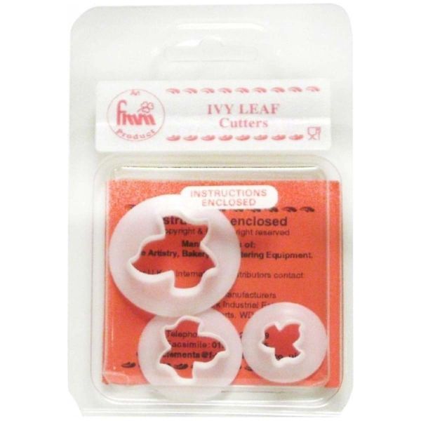 Cutter Ivy Leaf Cake Icing Fondant Stencil Sugar Craft Paste Vine Decor