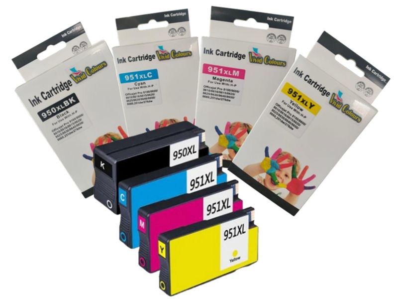 Vivid Colours Compatible With HP 950XL / 951XL / 950 / 951 Multipack