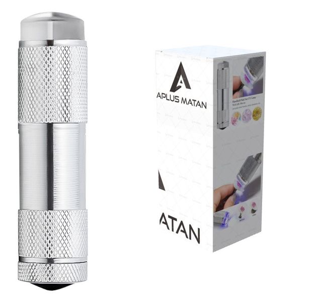 Mini Touch- UV Light Nail Polish Dryer 6w And Stamper with Lid