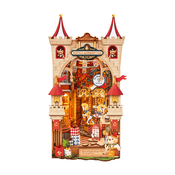 Rolife by Robotime Fairytale Amusement Park DIY Book Nook Shelf Insert