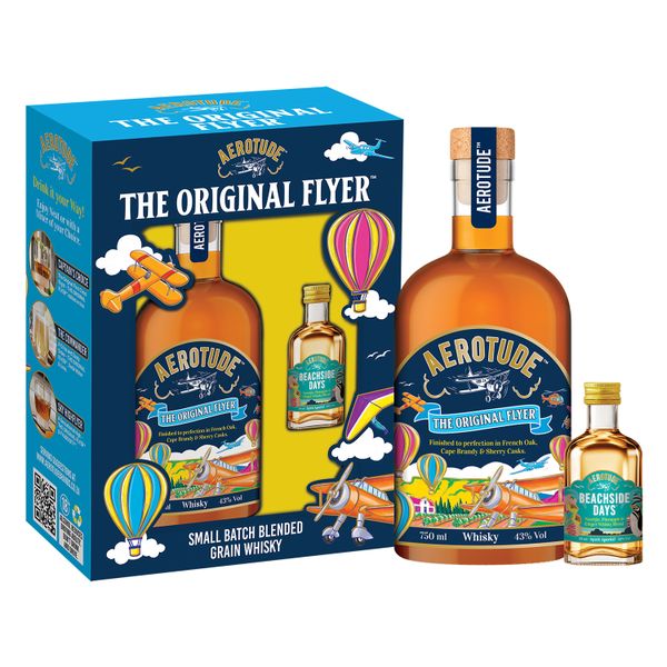 Aerotude The Original Flyer 750ml + Beachside Days 50ml Gift Pack