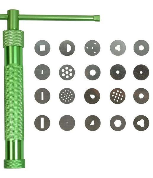 21 Piece Plain Rotary Squeezer Gun (Icing Extruder)