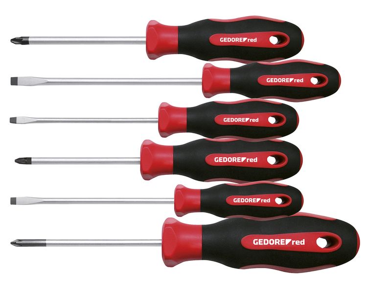 Gedore Red Screwdriver Set 6 Piece