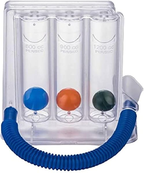 Incentive Spirometer Breathing Exerciser for Lung Capacity &amp; Recovery