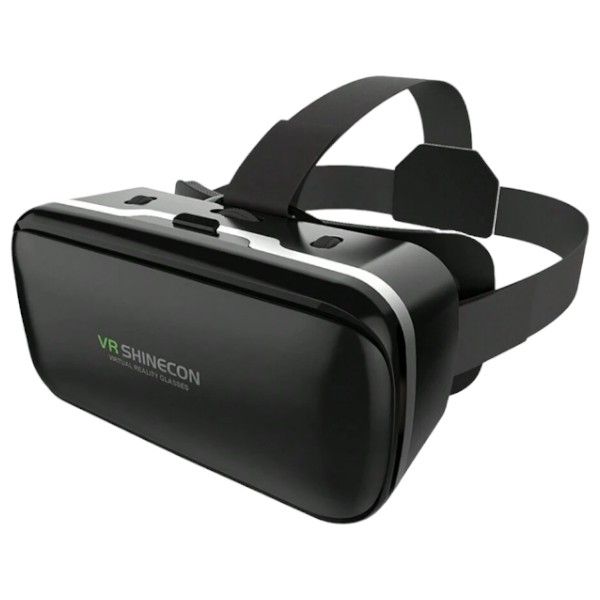 SHINECON - 6.0 - 3D Virtual Reality Glasses With HD Stereo Lenses - Black