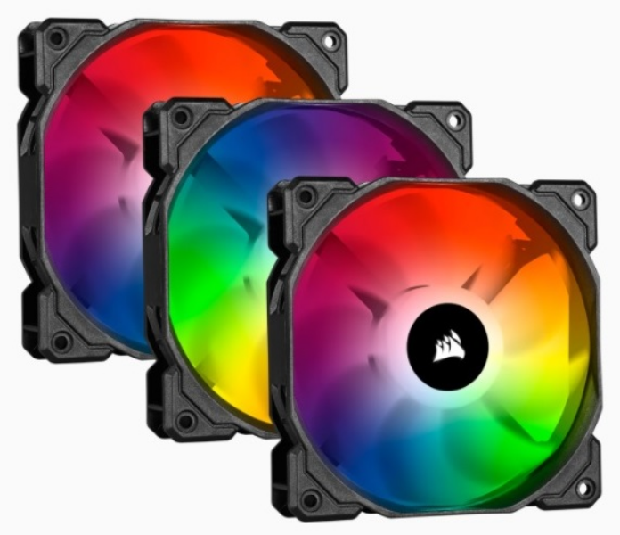 Corsair iCUE SP120 RGB Pro Performance 120mm Triple Fan Kit