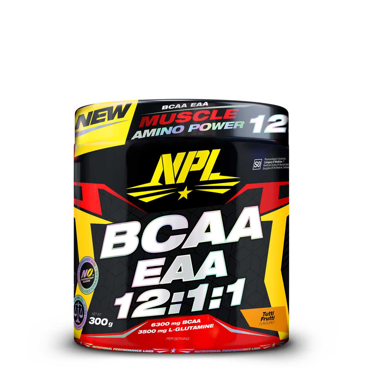 BCAA EAA 12:1:1 300g - Tutti Fruiti