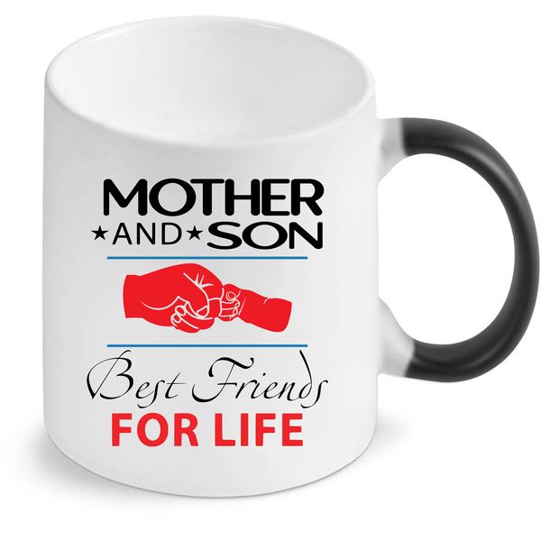 Mother and Son Best Frinds Color Changing Mug