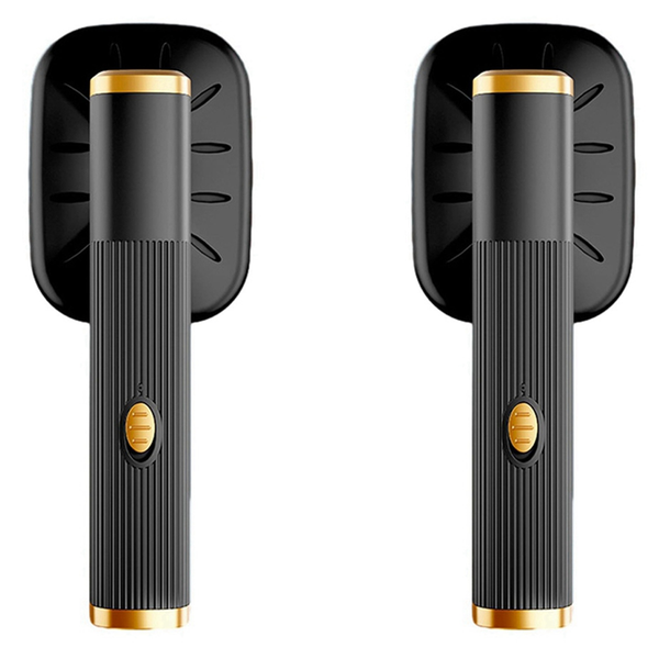 Portable Travel Steamer For Clothes Steam Iron 180 Rotatable Black