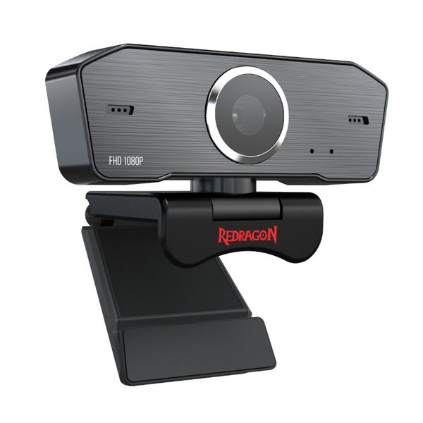 Redragon HITMAN GW800 1080p PC Webcam - Black