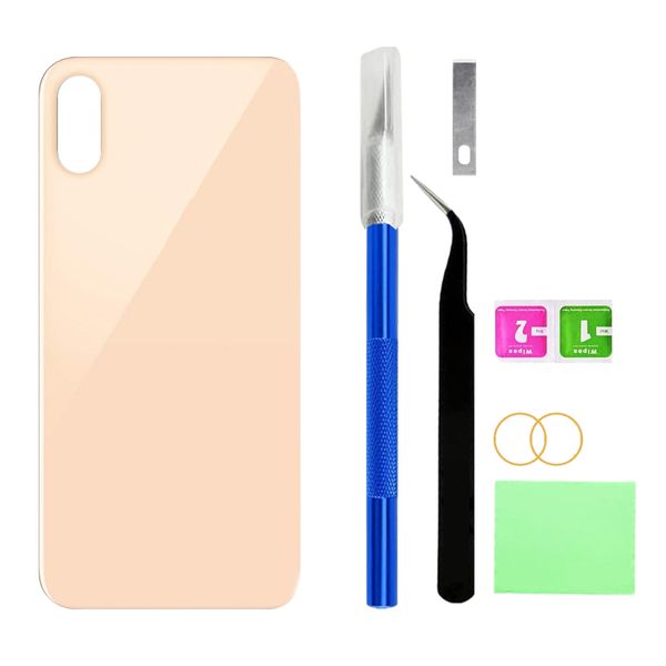 Back Glass Replacement Compatible with iPhone Xs Max with Repairing Tool