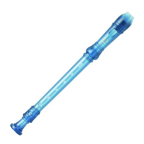Yamaha YRS-20BB Soprano Recorder (Transparent Blue) Image