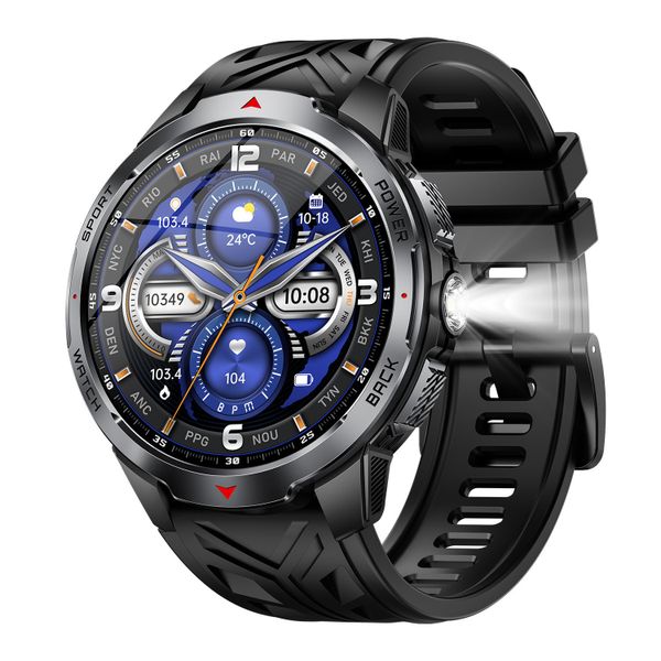 Smart Watch 1.7" Rugged Tactical Smartwatch with Text