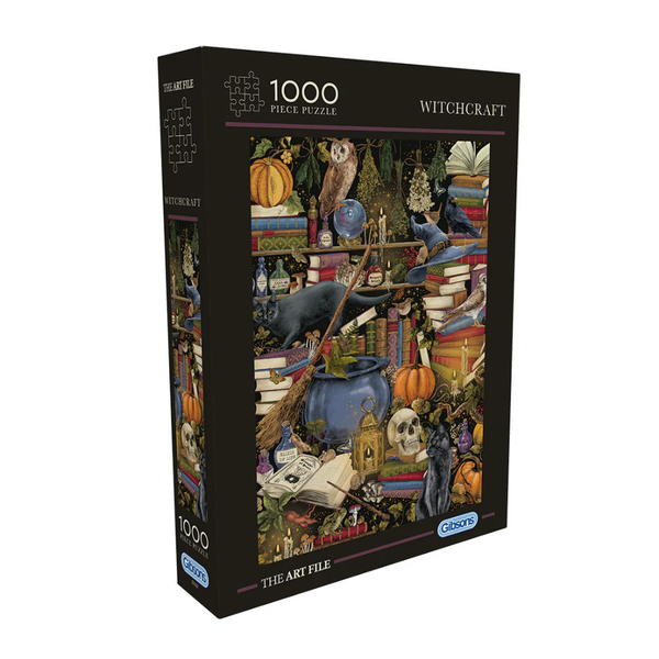 Gibsons - The Art File: Witchcraft - 1000 Piece Jigsaw Puzzle