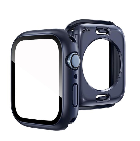 Privacy Waterproof Case Compatible with Apple Watch Series 9/8/7,45mm