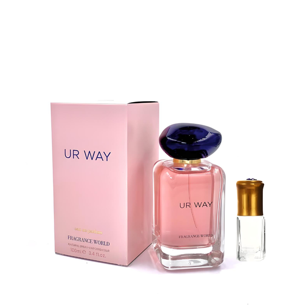 Fragrance World - Ur Way Intense for Women EDP - 100ml + Perfume Oil