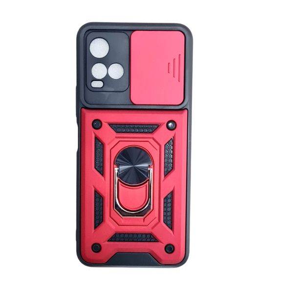 Vivo Y33S, Y21, Y21S Shockproof Camera Slider Protective Case