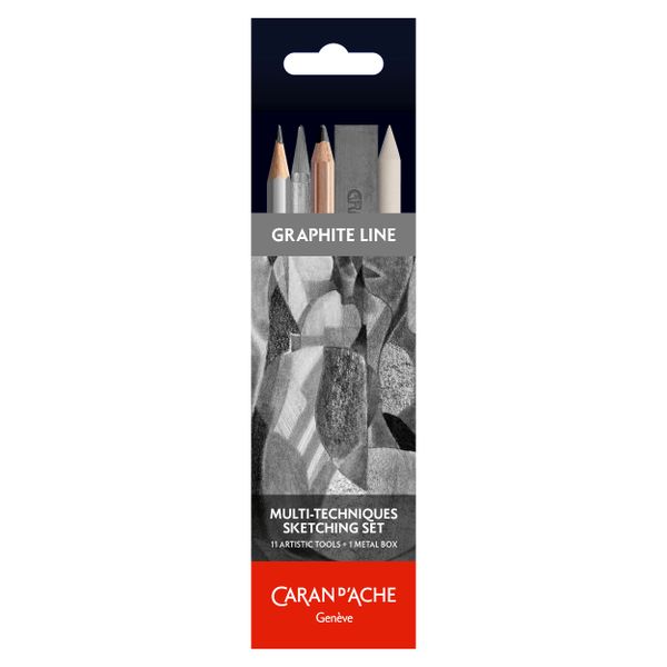 Caran D'Ache Multi Techniques Sketching Set