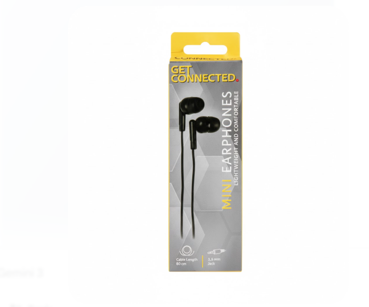 Get Connected - Mini Earphones x 4