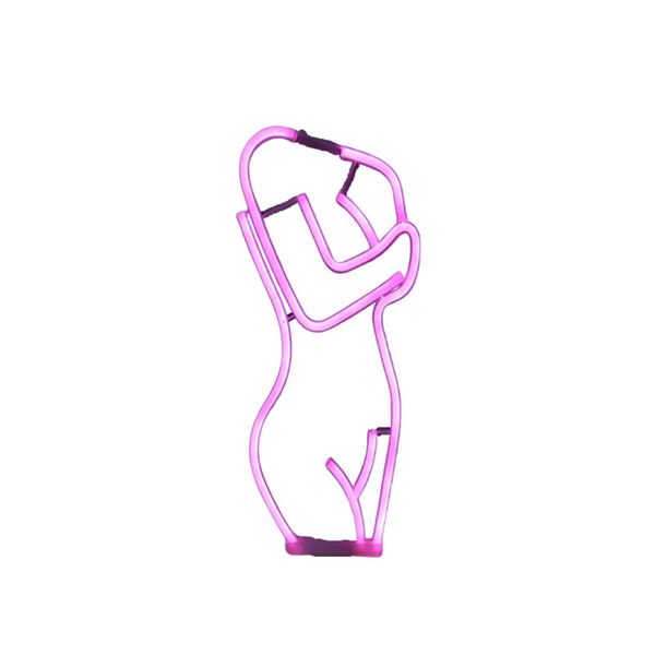 Body Shape Sign Art Wall Decor Light FA-A62