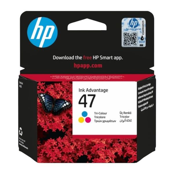 HP 47 Ink Advantage Tri-color Printer Cartridge For Ink Advantage 4800