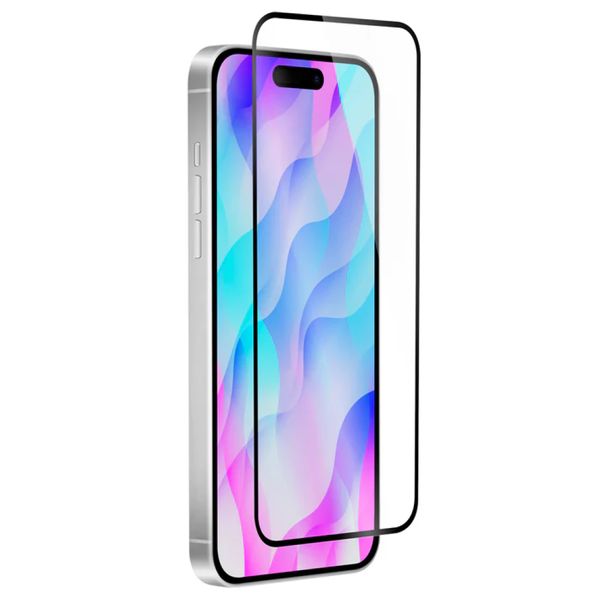 9D Tempered Glass Screen Protector Compatible with iPhone 16 Plus