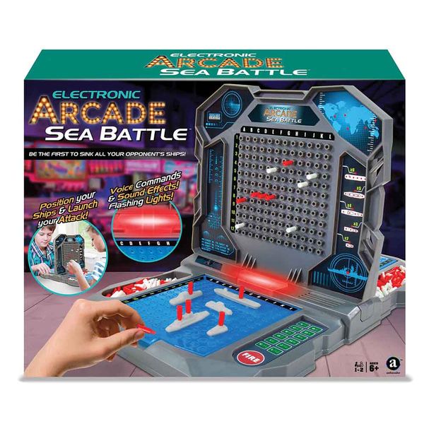 Ambassador Electronic Arcade Battleships Game
