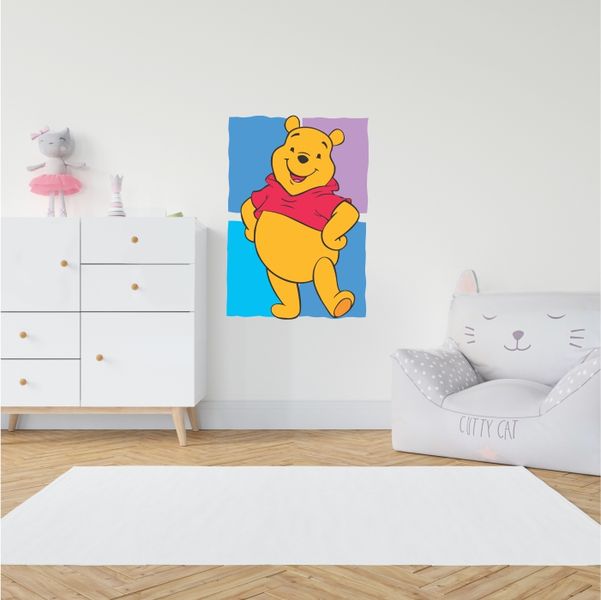 Winnie the Pooh Smiling Decal