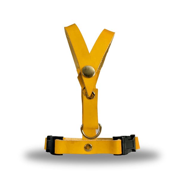 Leathers for Feathers Bird Harness - Yellow