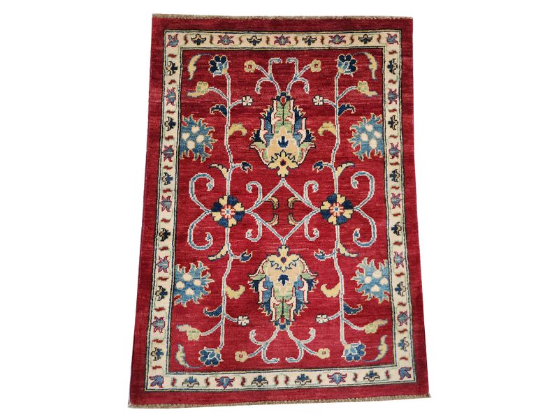 Fine Afghan Ariana Carpet 114 X 81 cm