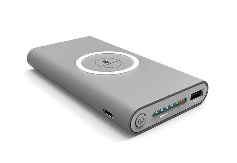 Wireless Qi charging powerbank (15 000mAh)