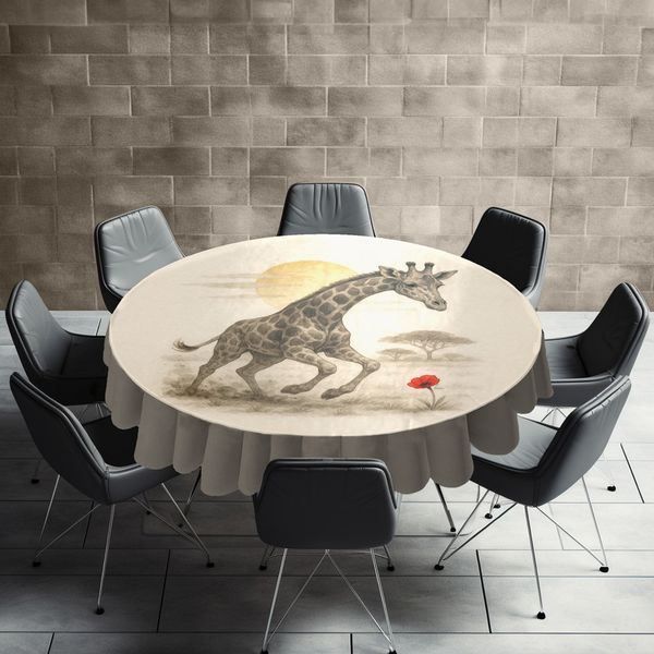 Savanna Grace Round Tablecloth by Nathan Pieterse