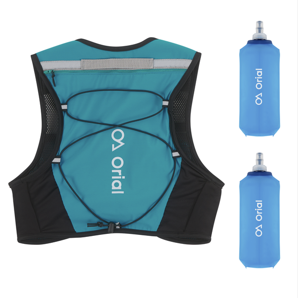 Orial Outdoor 5L Trail Running Hydration Vest With Soft Flask Set