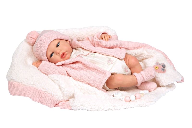 Arias Reborn 40cm Handmade Weighted Soft Body Doll - Marta