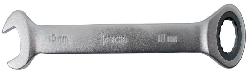 Hoteche 10mm Combination Ratchet Spanner