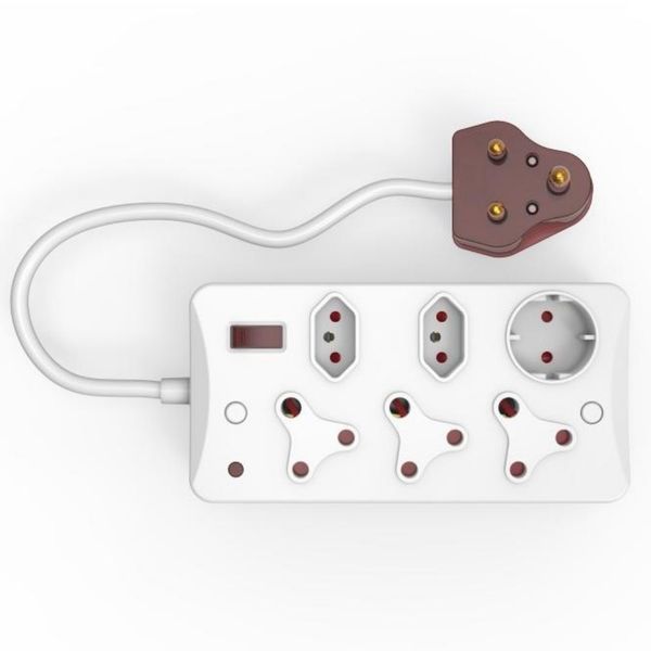6 Ways Multi Socket-outlet CM-2606 With Surge Protected Plug