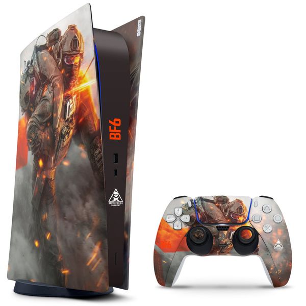 Decal Skin Compatible with PS5 Digital (No Disc): Battlefield 6 Engineer (Decal Only)