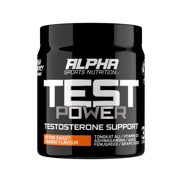 Alpha Sports Nutrition Test Power - Bitter Sweet Orange - 150g