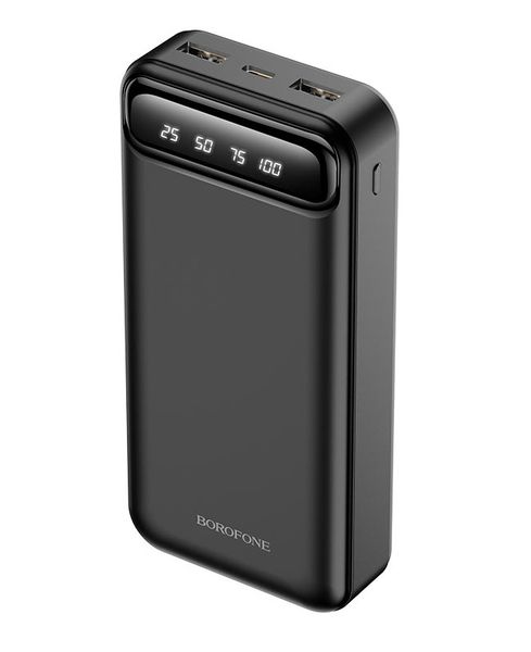 BOROFONE BJ14A 20000mAh Smart Digital Display Power Bank - Black