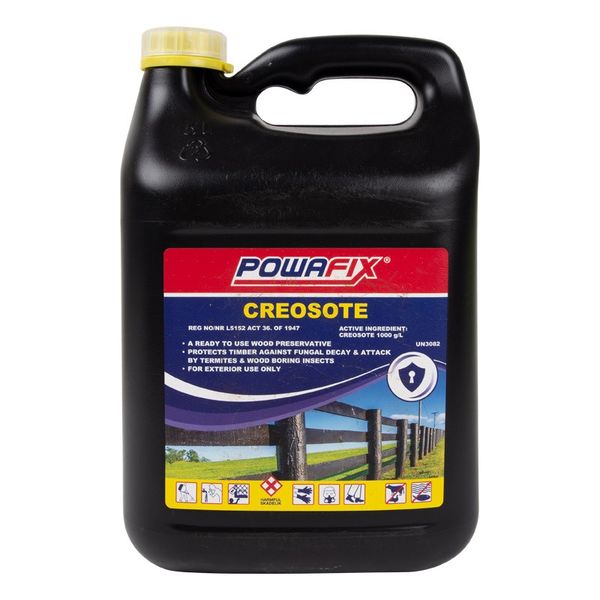 Bulk Pack x 2 Powafix Creosote Coating - 5Litre