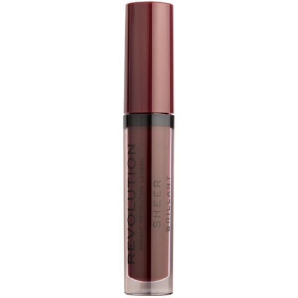 Revolution Sheer Brilliant Lip Lipgloss 148 Plum 3ml