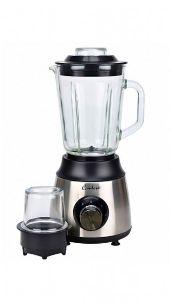 Powerful 800W Blender with Durable Glass Jar - Stainless Steel Blades