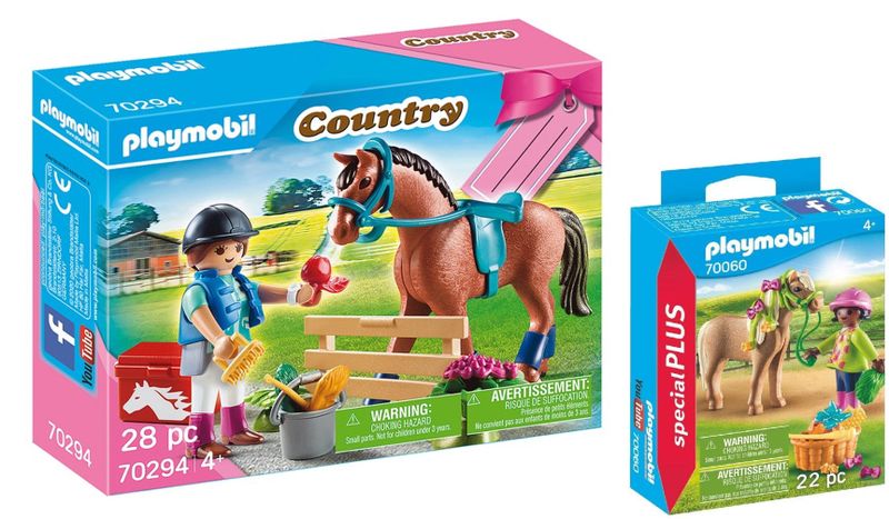 Playmobil Horse Farm Gift Set Bundle