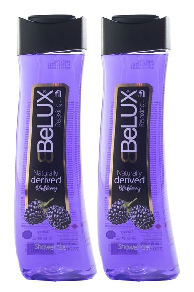Shower Gel Blackberry Belux 750ml - 2 Pack