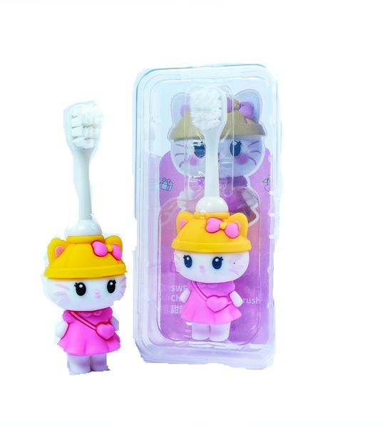 2 Pieces Girls Toothbrush Extra Soft Panda Toothbrush For Small Girls